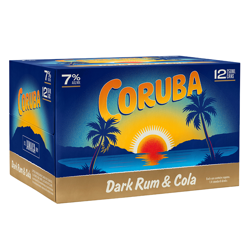 Coruba 5% 12pk 250ml Cans