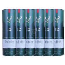 Glenfiddich 12 Year Old 1L * 6 Bottles Case Deal